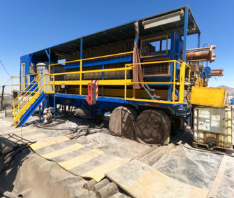 Filtro prensa móvil Tecionic para refinerías